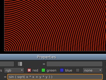 13 concentric rings